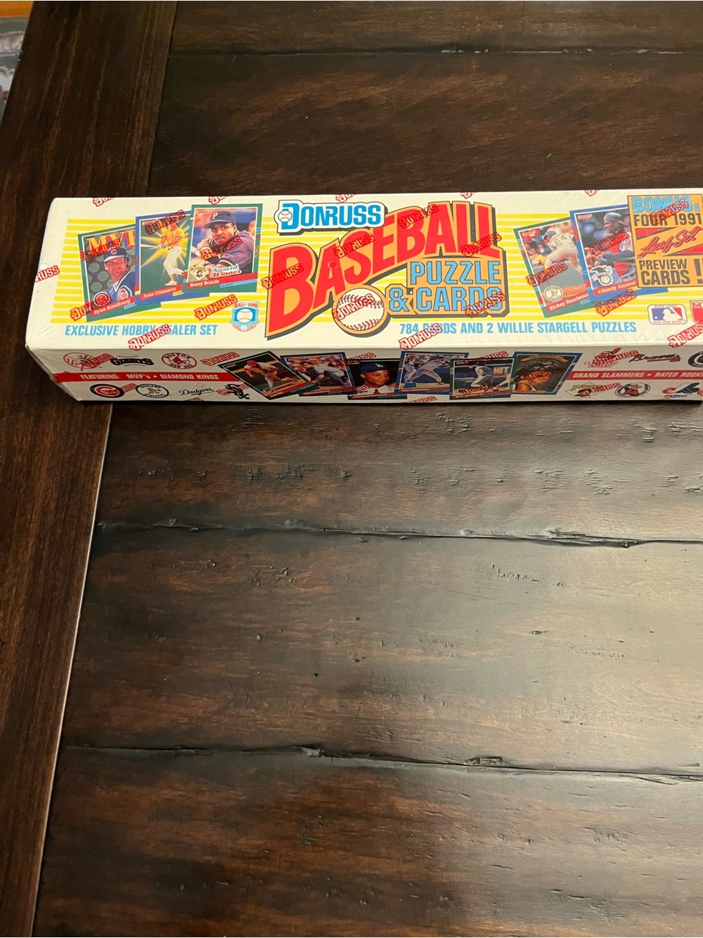 Russ Baseball Puzzle & Cards Set —Hobby Dealer Set